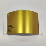 Energetic Yellow satin metallic